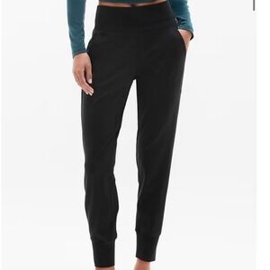 Athleta Venice High Rise Jogger Black Size Small Style 597888 Work Travel Active